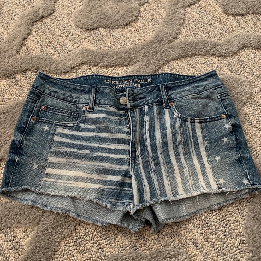 American Flag shorts